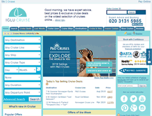 Tablet Screenshot of iglucruise.com